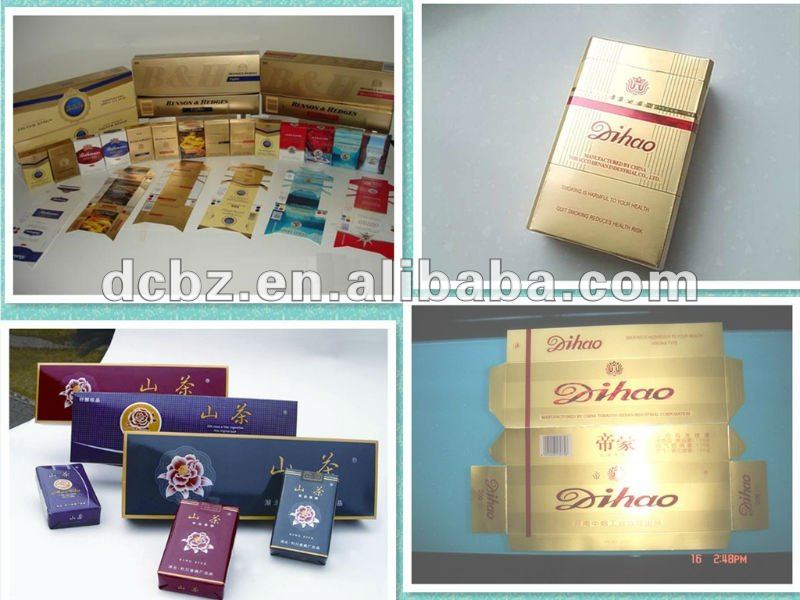 cigarette paper packaging