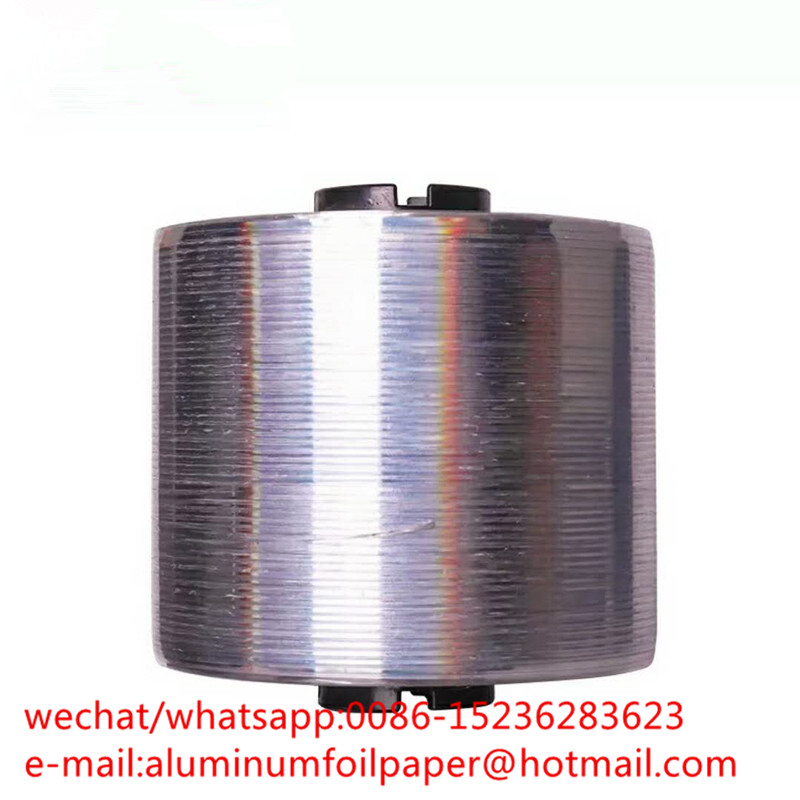 Anti-fake easy open adhesive laser hologram tear tape