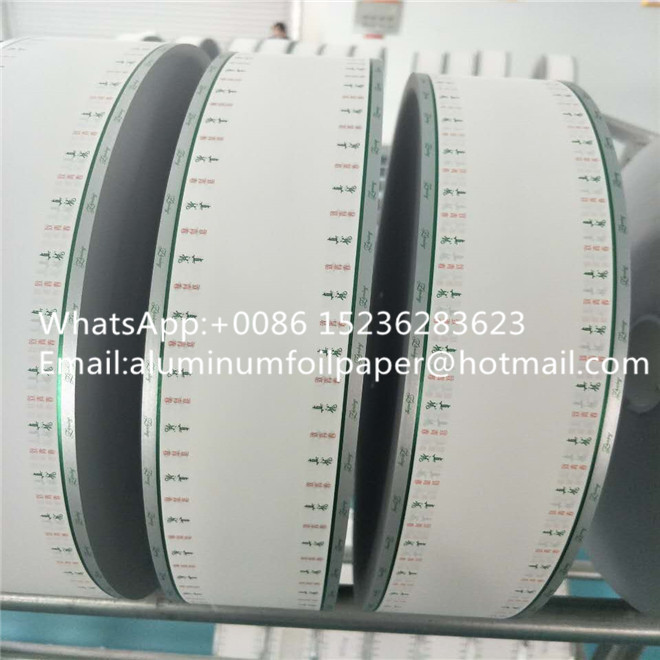 Logo Hot stamping foil cigarette rolling tipping paper