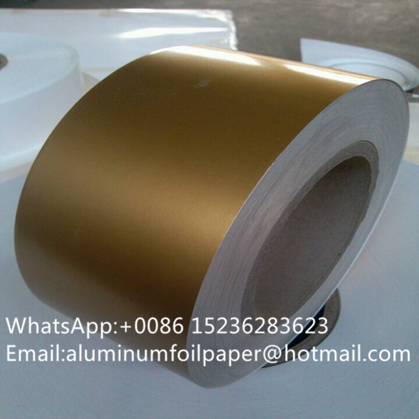 Metallized Cigarette Gold Printed  Inner Frame