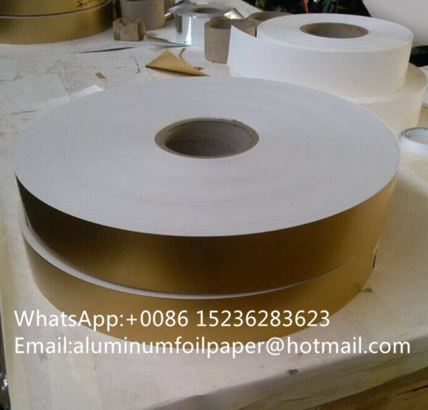 Metallized Paperboard Gold Cigarette Inner Frame