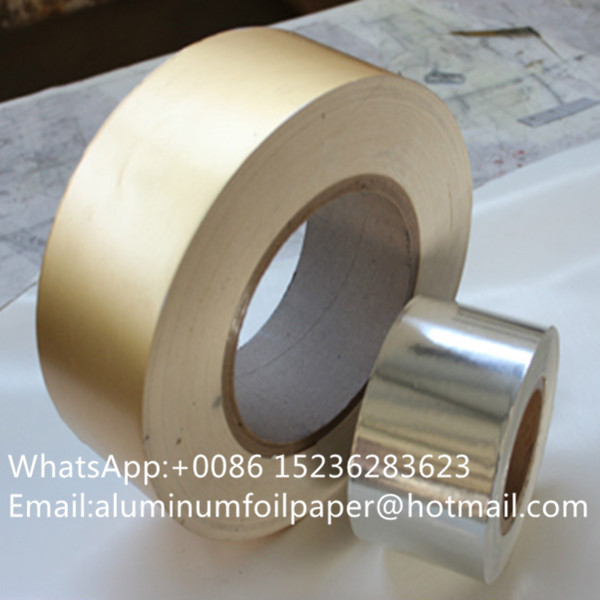 Golden color cigarette inner packing aluminum foil laminated paper