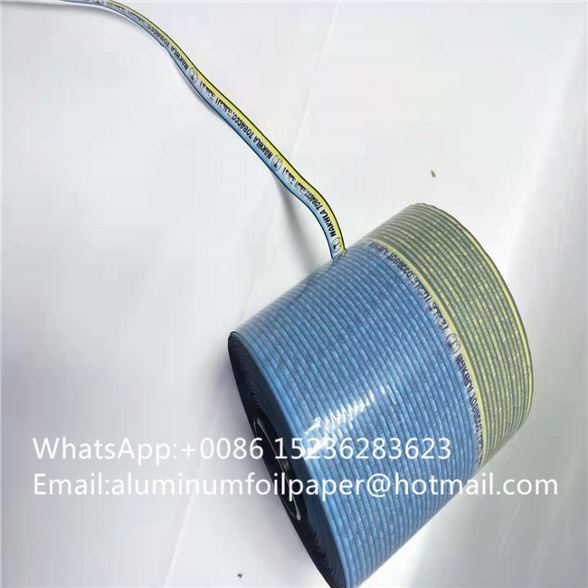 Custom logo printed BOPP Self adhesive hookah molasses tear tape