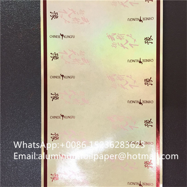 200CU hot stamping foil rolling cigarette tipping paper