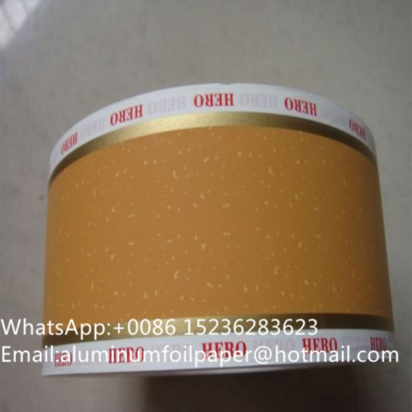 400CU perforation logo printed cigarette rolling tipping paper