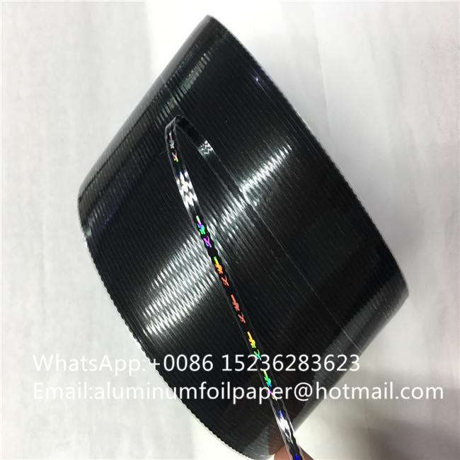2.5mm easy tear self adhesive hologram thread
