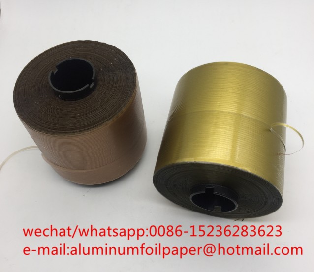 offset printing logo customized cigarette adhesive bopp tear tape